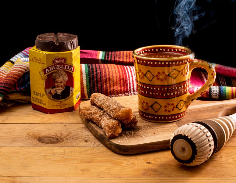 GYG Churros with chocolate dipping sauce